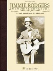 Cover of: Jimmie Rodgers Memorial Songbook