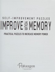Cover of: Improve Your Memory : Self-Improvement Puzzles