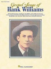 Cover of: Gospel Songs of Hank Williams | Hank Williams