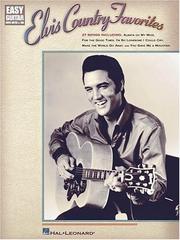 Cover of: Elvis Country Favorites (Easy Guitar with Notes & Tab)