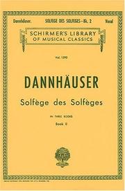 Cover of: Solfége des Solféges, Book II