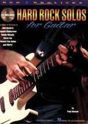 Cover of: Hard Rock Solos for Guitar