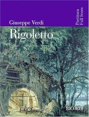 Cover of: Rigoletto by Giuseppe Verdi