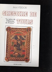 Cover of: Grégoire de Tours by Jean Verdon