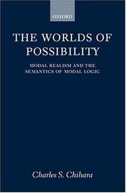 Cover of: The Worlds of Possibility by Charles S. Chihara