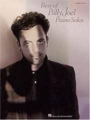 Cover of: Best of Billy Joel Piano Solos