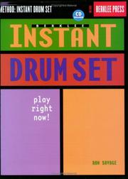 Cover of: Berklee Instant Drum Set: Play Right Now!