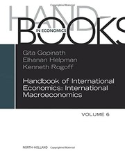 Handbook of International Economics by Elhanan Helpman, Kenneth Rogoff, Gita Gopinath