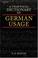 Cover of: A Practical Dictionary of German Usage