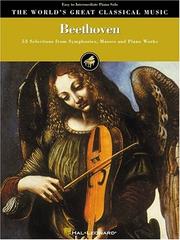 Cover of: Beethoven by Ludwig van Beethoven