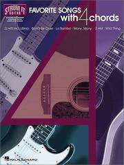Cover of: Favorite Songs with 4 Chords (Strum It Guitar) | Hal Leonard Corp.