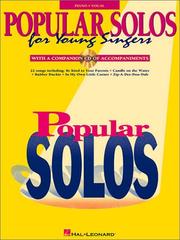 Cover of: Popular Solos for Young Singers (Book/CD)