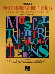 Cover of: Musical Theatre Anthology for Teens - Duets: Duets