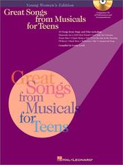Cover of: Great Songs from Musicals for Teens - Young Women's Edition: Young Women's Edition (Vocal Collection)