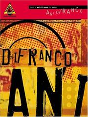 Cover of: Best of Ani DiFranco for Guitar