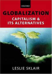 Cover of: Globalization: capitalism and its alternatives