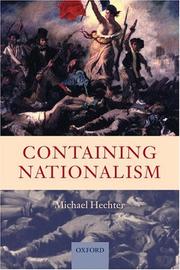 Cover of: Containing Nationalism by Michael Hechter