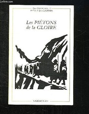 Cover of: Les piétons de la gloire