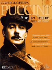 Cover of: Puccini Arias for Tenor by Giacomo Puccini