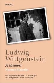 Ludwig Wittgenstein by Norman Malcolm