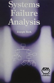 Cover of: Systems failure analysis