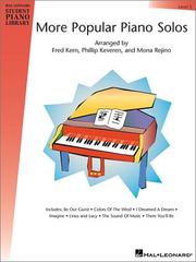 Cover of: More Popular Piano Solos - Level 5: Hal Leonard Student Piano Library (Hal Leonard Student Piano Library (Songbooks))