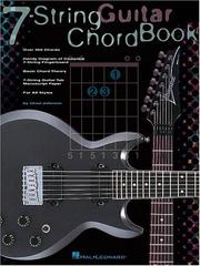 Cover of: 7-String Guitar Chord Book