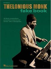 Cover of: Thelonious Monk Fake Book by Thelonious Monk
