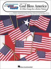 Cover of: 236. Irving Berlin's God Bless America  and Other Songs for a Better Nation (E-Z Play Today)