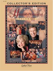 Cover of: The Gaithers - Homecoming Souvenir Songbook, Vol. 7