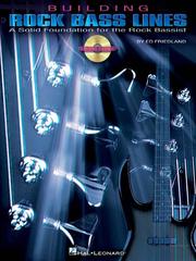 Cover of: Building Rock Bass Lines | Ed Friedland
