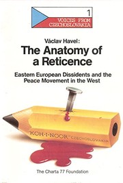 Cover of: The anatomy of a reticence by Václav Havel
