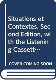 Cover of: Situations et Contextes, Second Edition, with the Listening Cassette, Package by H. Jay Siskin, Jo Ann M. Recker