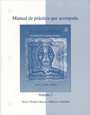 Cover of: Manual de práctica que acompaña Entrevistas: Segunda parte