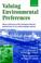 Cover of: Valuing Environmental Preferences