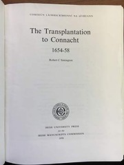 Cover of: The transplantation to Connacht, 1654-58