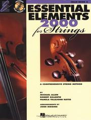 Cover of: Essentials Elements 2000 For Strings Book 2: Cello
