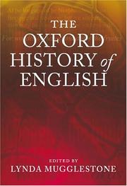 Cover of: The Oxford History of English