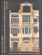Cover of: Beruit 1920-1940 Domestic Architecture Between Tradition and Modernity