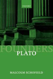 Cover of: Plato: Political Philosophy (Founders of Modern Political and Social Thought)
