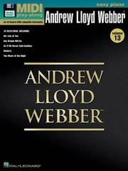 Cover of: Volume 13 Andrew Lloyd Webber: Easy Piano MIDI Play Along Book/Disk Pack