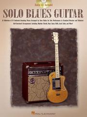 Cover of: Solo Blues Guitar (Guitar Collection)