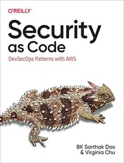 Cover of: Security As Code: DevSecOps Patterns with AWS