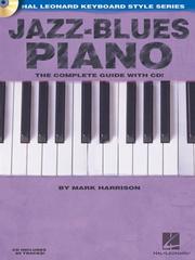 Cover of: Jazz-Blues Piano by Mark Harrison