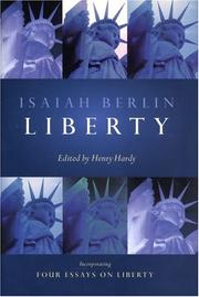 Cover of: Liberty by Isaiah Berlin