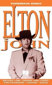 Cover of: Elton John by Elton John