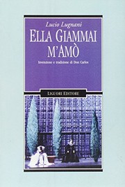 Cover of: Ella giammai m'amò: invenzione e tradizione di Don Carlos