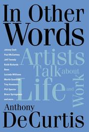 Cover of: In Other Words: Artists Talk About Life and Work