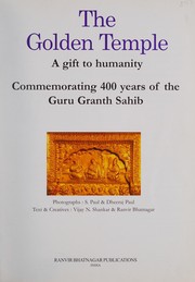 Cover of: The Golden temple, a gift to humanity