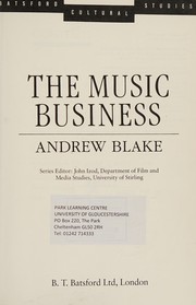 Cover of: The Music Business (Batsford Cultural Studies)